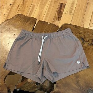 Women's Athletic Shorts in Brown by [Brand]